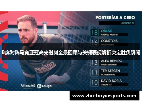 B席对阵马竞亚冠高光时刻全景回顾与关键表现解析决定胜负瞬间